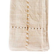 Hand-Stitched Cotton Dinner Napkins