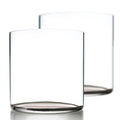 Hand-Blown Crystal Rocks Glasses
