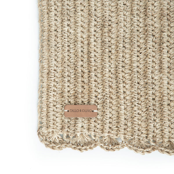 Handwoven Natural Fiber Placemat Set
