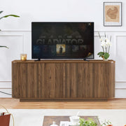 Fluted Walnut-Finish Sideboard Cabinet – buffet (view 7) | Roost & Roam