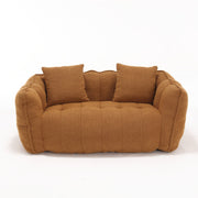 Channel-Tufted Boucle Loveseat Sofa — additional product view 23