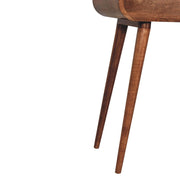 Mango Wood Folding Mirror Dressing Table
