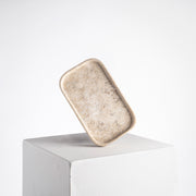 Small Travertine Marble Catchall Tray