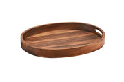 Acacia Wood Oval Serving Tray