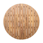 Acacia Wood Rope-Weave Outdoor Dining Set