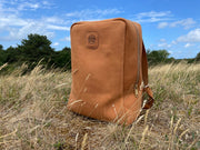 Full-Grain Leather Professional Backpack