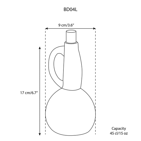Matte Stoneware Olive Oil Dispenser