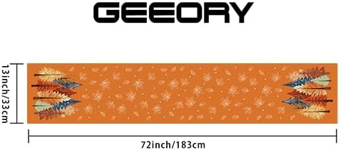 Autumn Forest Print Polyester Table Runner
