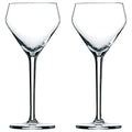 Handblown Teardrop Nick and Nora Glass Set