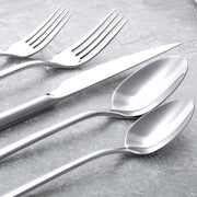 Mirror-Polish Stainless Steel Flatware Set