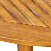 Acacia and Wicker Outdoor Dining Set — additional product view 27