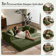 Corduroy Convertible Sofa Bed