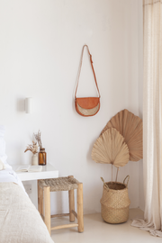Chevron Seagrass Storage Basket