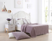 Boucle-Texture Oversized Throw Blanket