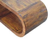 Chestnut Mango Wood Loop Coffee Table