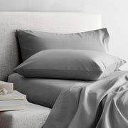 Long-Staple Cotton Sateen Sheet Set