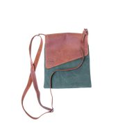 Leather Flap Crossbody Bag