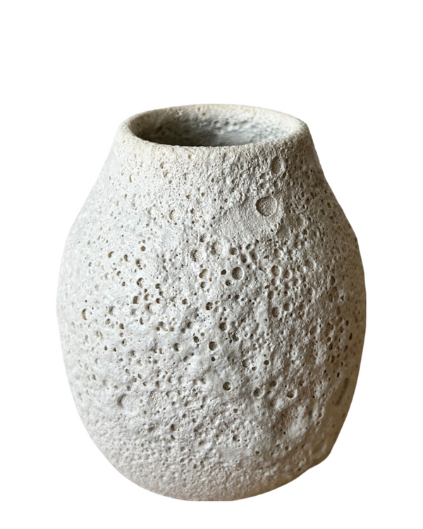 Crater-Glaze Porcelain Vase Collection