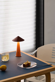 Cordless Cone Portable Table Lamp