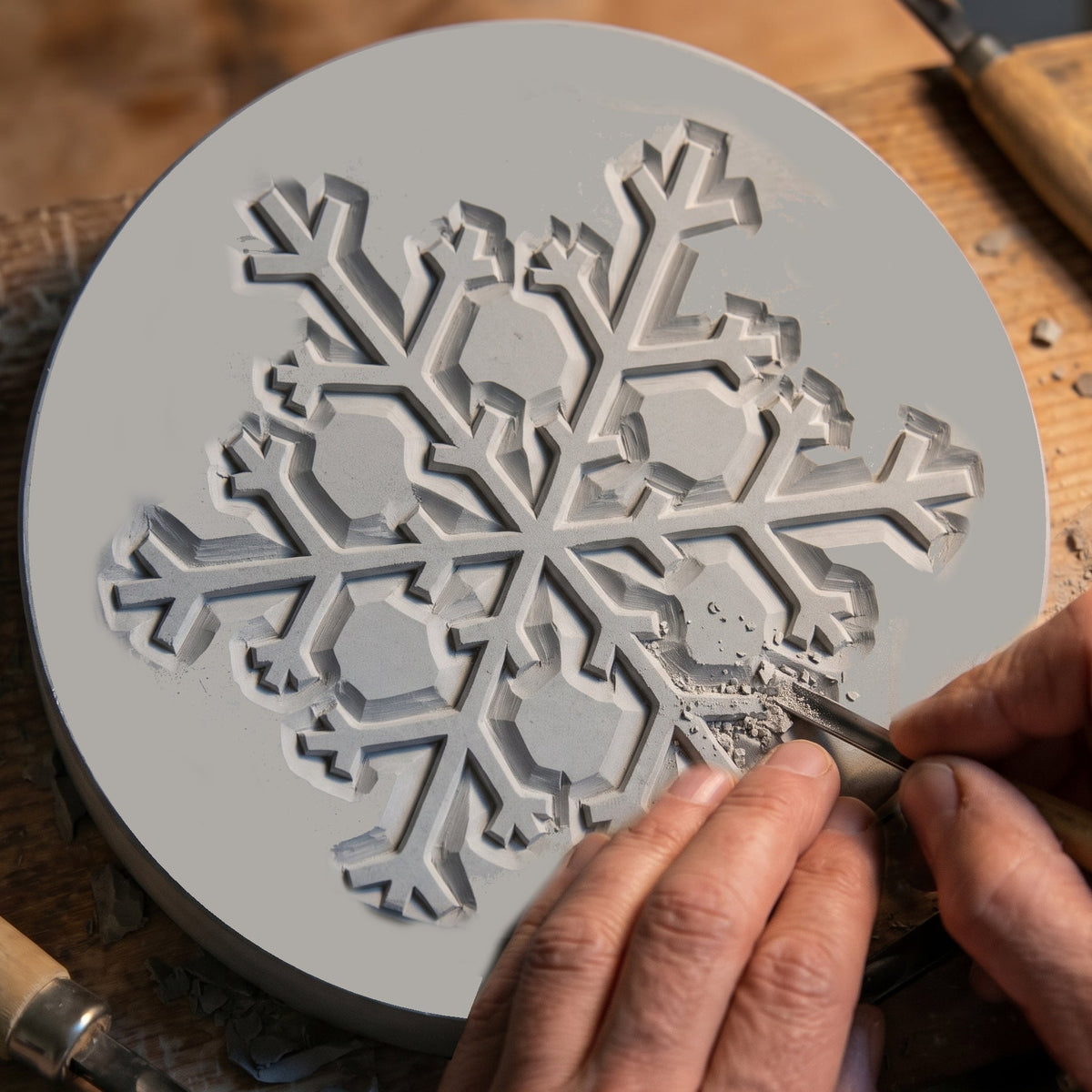 Snowflake Drink Coasters