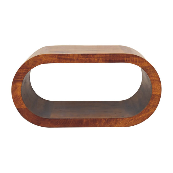 Chestnut Mango Wood Loop Coffee Table