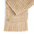 Handwoven Crochet Fringe Table Runner