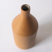 Stoneware Bottle-Form Ceramic Vase