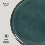 Speckled Ceramic Dinner Plate Set