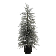 Flocked Cedar Accent Tree, 36 in