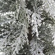 Flocked Cedar Accent Tree, 36 in