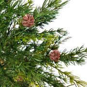 Artificial Pine Tree in Wired Basket, 36 in