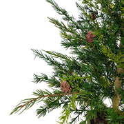 Artificial Pine Tree in Wired Basket, 36 in