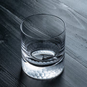Honeycomb-Etched Crystal Rocks Glass
