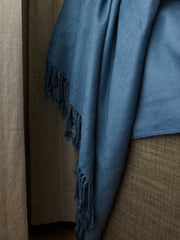 Bamboo Viscose Tassel Throw