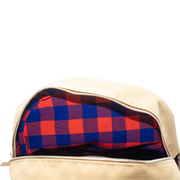 Ripstop Canvas Leather-Base Backpack