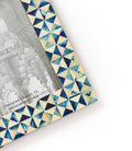 Cobalt Bone Tile Picture Frame