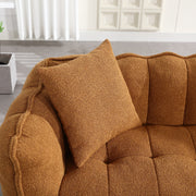 Channel-Tufted Boucle Loveseat Sofa — additional product view 13