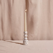 Terrazzo Stacked Sphere Taper Holder