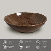 Reactive Glaze Ceramic Bowl Set