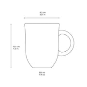 Speckled Ceramic Mug Set of Four