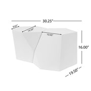 Geometric MGO Coffee Table Set