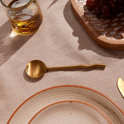 Wavy-Handle Stainless Flatware Set