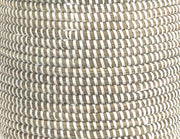 White Millet Grass Catchall & Planter Basket