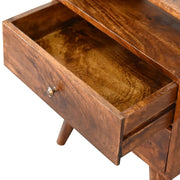 Chestnut Mango Wood Nightstand