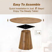 Round Pedestal Dining Set Four – dining room set (view 3) | Roost & Roam