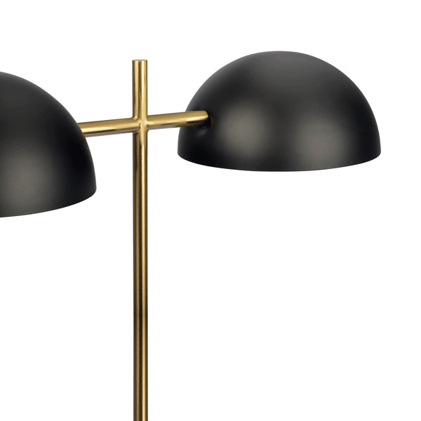 Nova Black & Gold Marble Table Lamp