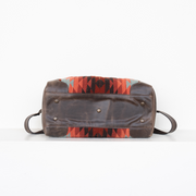 Zapotec-Woven Leather Weekender Bag