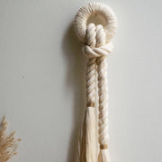 Knotted Cotton Rope Wall Hanging