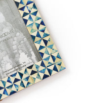 Cobalt Bone Tile Picture Frame