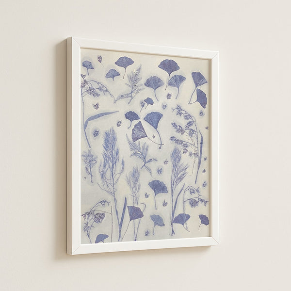 Botanical Monotype Framed Print